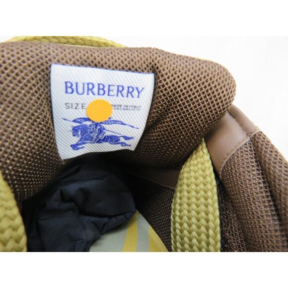 NIB BURBERRY TREK BEIGE NUBUCK LEATHER LACE HIKING BOOTS SHOES EUR 39 US 9 $1200 - Picture 6 of 15